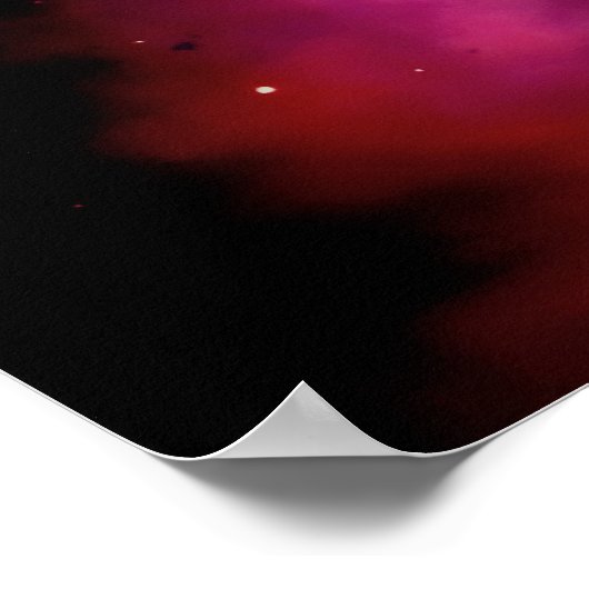 Poster Crabe Pulsar - Image spatiale de l'étoile Neutron (Coin)