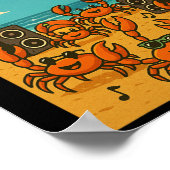 Poster Crabes dansants (Coin)