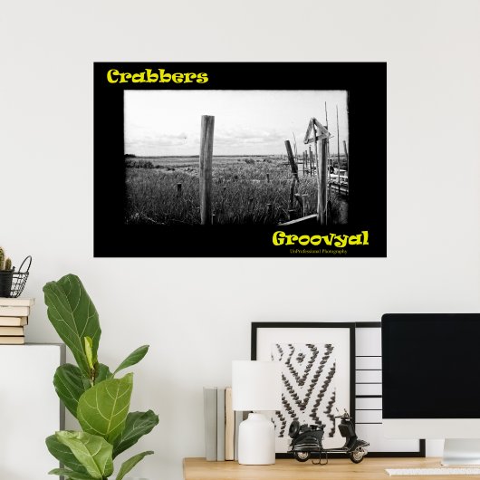 Poster Crabre (Bureau à domicile)