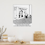 Poster Cracked Sidewalk est une bénédiction pour un chiro (Cuisine)