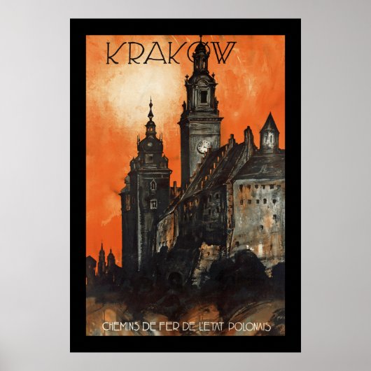 Poster Cracovie (Devant)