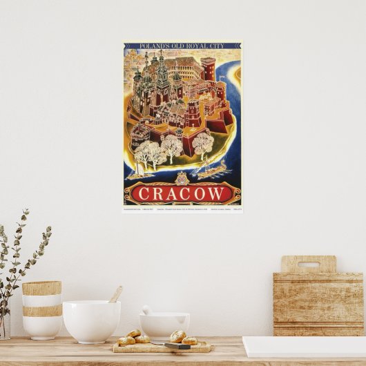 Poster Cracovie (Cuisine)