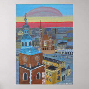 Poster Cracow Poland 