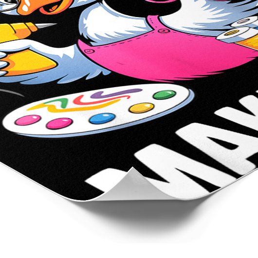 Poster Crafting Funny Goose I Can Totally Make That Diy M (Coin)