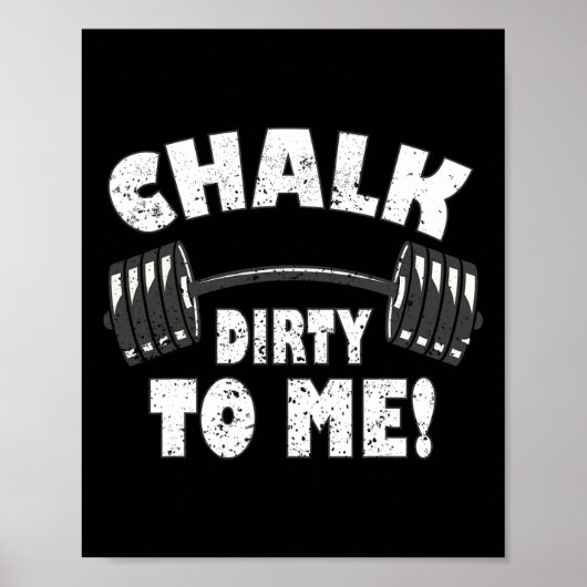 Poster Craie sale à moi  (Devant)