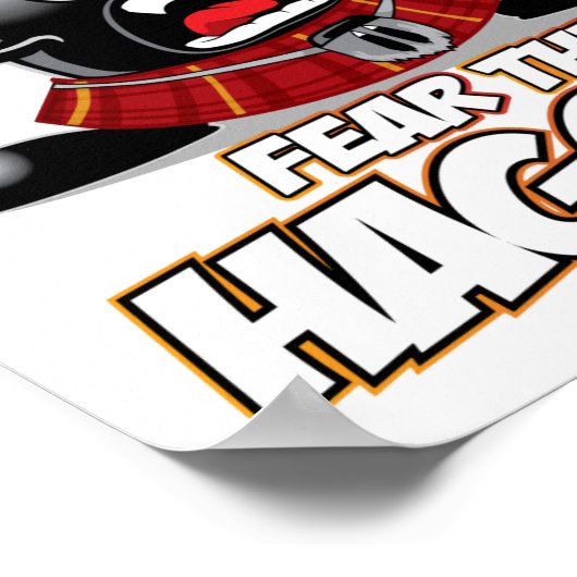 Poster Craignez le haggis (Coin)