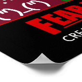 POSTER CRAINDRE LE BUNNY (Coin)