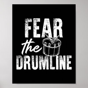Poster Crains La Bande De Marche Drumline