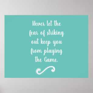 Poster Crainte de frapper l'affiche