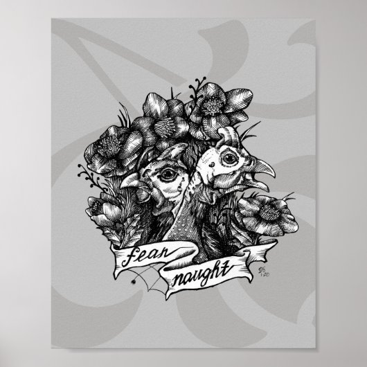 Poster CRAINTE : L'art du tatouage de Guinée avec un arri (Devant)