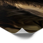 Poster Crainte non Lion ruiner la Bible chrétienne Verse (Coin)