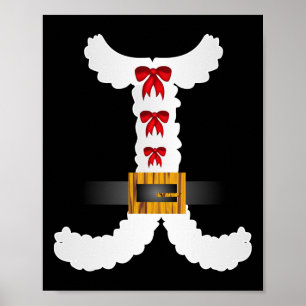 Poster Cranberrysky Retro Cute Cartoon Noël Mme Clau