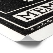 Poster Crâne (Coin)