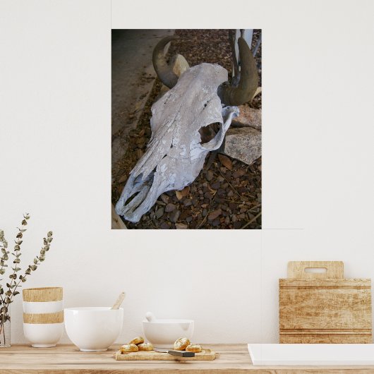 Poster Crâne (Cuisine)