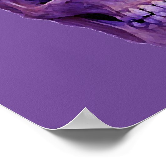 Poster Crâne (Coin)