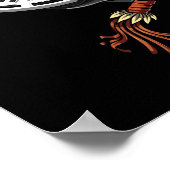 Poster Crâne amérindien en chef (Coin)