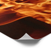 Poster Crâne brûlant (Coin)