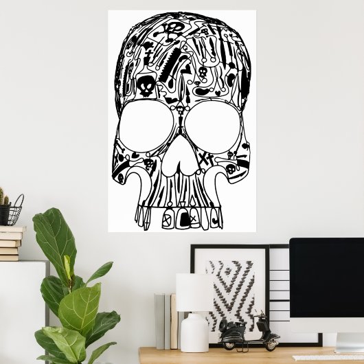 Poster Crâne chirurgical (Bureau à domicile)