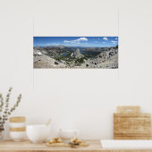 Poster Crâne Cristal Mammoth Lakes Basin Mammoth Crest (Cuisine)