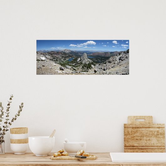 Poster Crâne Cristal Mammoth Lakes Basin Mammoth Crest (Cuisine)