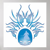 Poster Crâne d'Aikido (Devant)