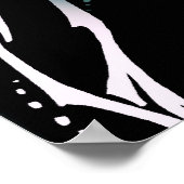 Poster Crâne de cerf conception Tribal pour chasseurs de (Coin)