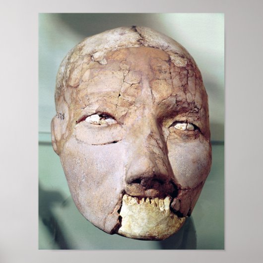Poster Crâne, de Jéricho, 7000-6000 av. (Devant)