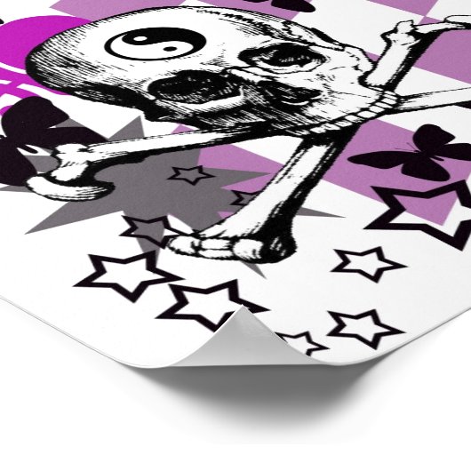 Poster Crâne de poussette (Coin)