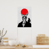 Poster Crâne de projection (Cuisine)