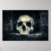 Poster Crâne d'horreur d'Halloween (Devant)