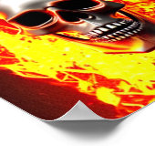 Poster crâne d'incendie (Coin)