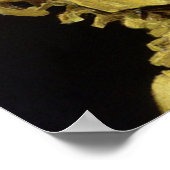 Poster Crâne d'un squelette avec feu de cigarette Vincent (Coin)