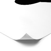 Poster Crâne et os croisés (Coin)