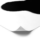 Poster Crâne et os croisés Kitty (Coin)