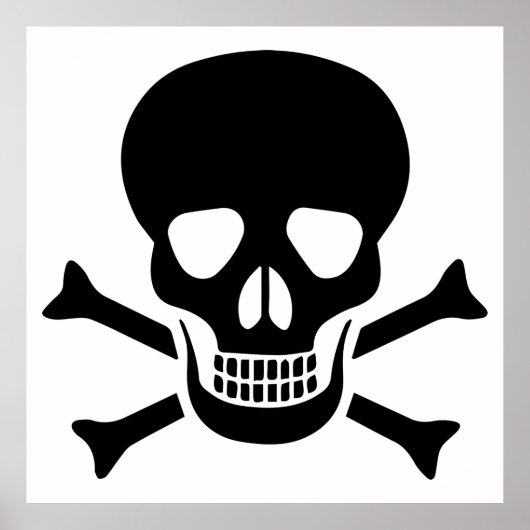 Poster Crâne humain (Devant)