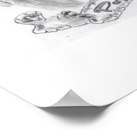 Poster crâne indien (Coin)