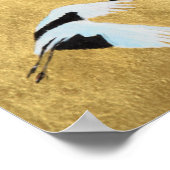 Poster Crane japonaise (Coin)