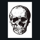 Poster Crâne noir blanc Pop Art Imaginaire Art métal lour<br><div class="desc">Imaginaire Art Skull Skeleton Poster Imprimer - Noir & Blanc Métal Lourd Punk Rock College Pop Art</div>