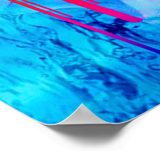 Poster Crâne psychédélique (Coin)