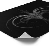 Poster crâne tribal (Coin)