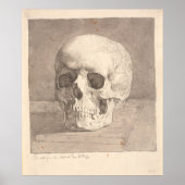 Poster Crâne, vue avant (Devant)