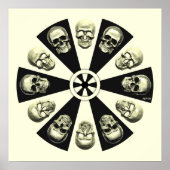 Poster Crânes (Devant)