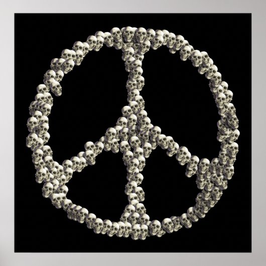 Poster Crânes De La Paix (Devant)