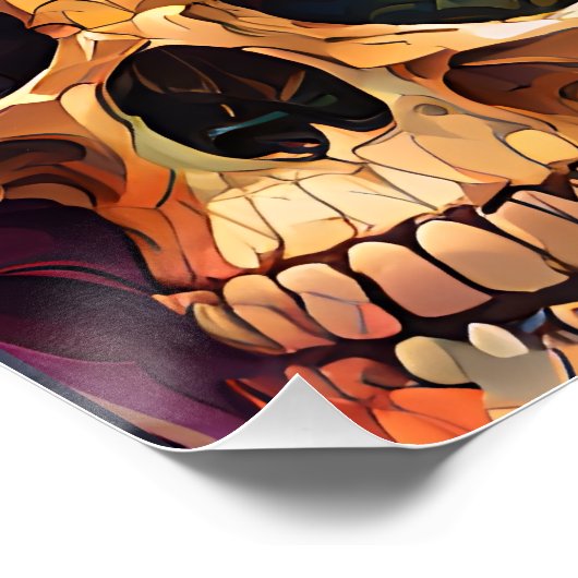 Poster Crânes funky (Coin)