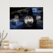 Poster Crânes mystiques (Cuisine)