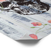 Poster Crânes 'n Poppies (Coin)