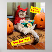 Poster Cranky Devil Cat (Devant)