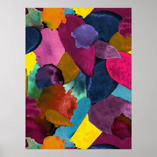 Poster Crash de couleur 3 (Devant)