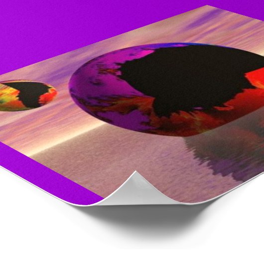 Poster Crash Geyser Astéroïde (Coin)