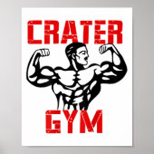 Poster Crater Gym  (Devant)